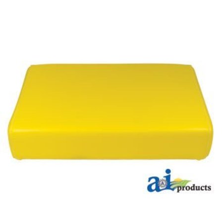 A & I Products Bottom Cushion, Wood Base, 19.5" x 14", YLW 15.4" x20.7" x3.7" A-AF3269R-6